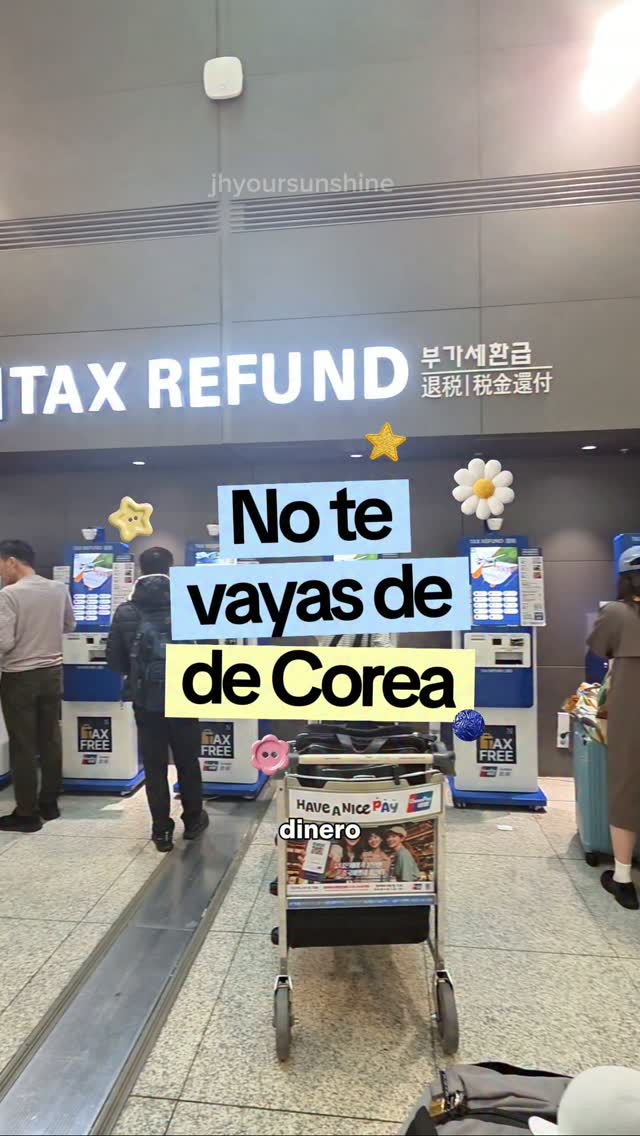 Claiming Korean Tax Refunds at Incheon Airport