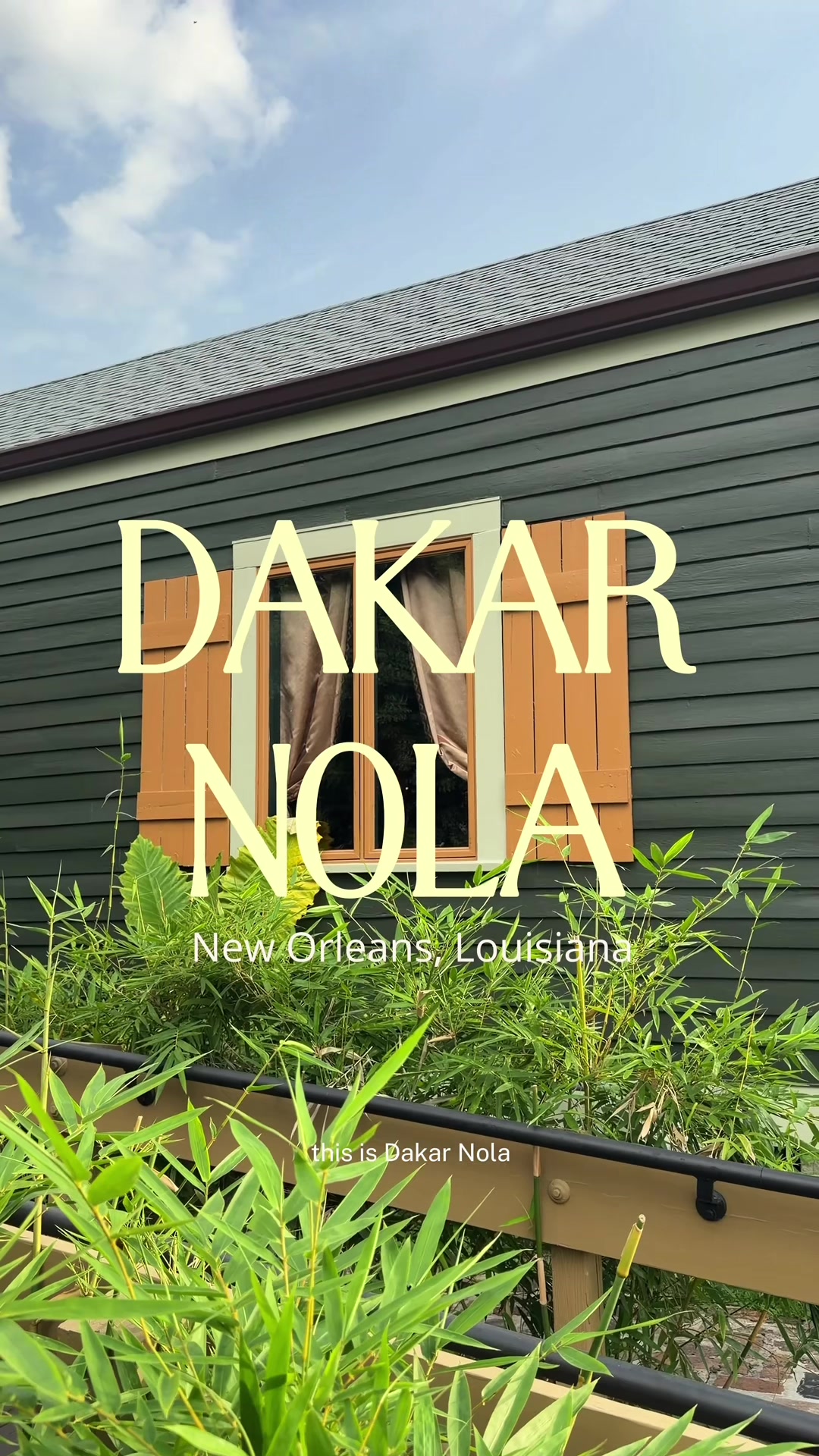 Dakar NOLA Senegalese Tasting Menu Experience