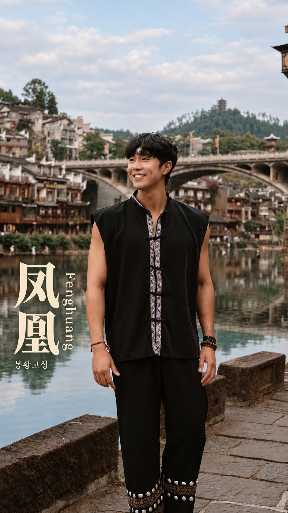 Fenghuang Ancient Town's Day and Night Charms