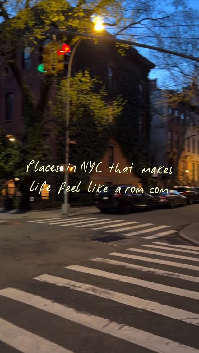 New York City's Romantic Rom-Com Inspired Spots
