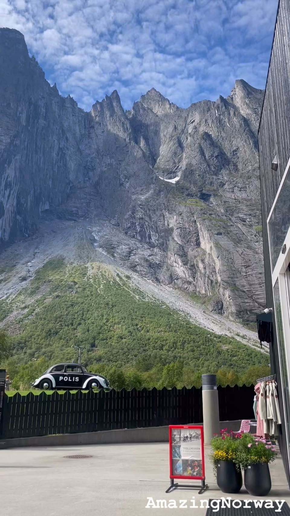 Troll Wall's Majestic Mountain Scenery