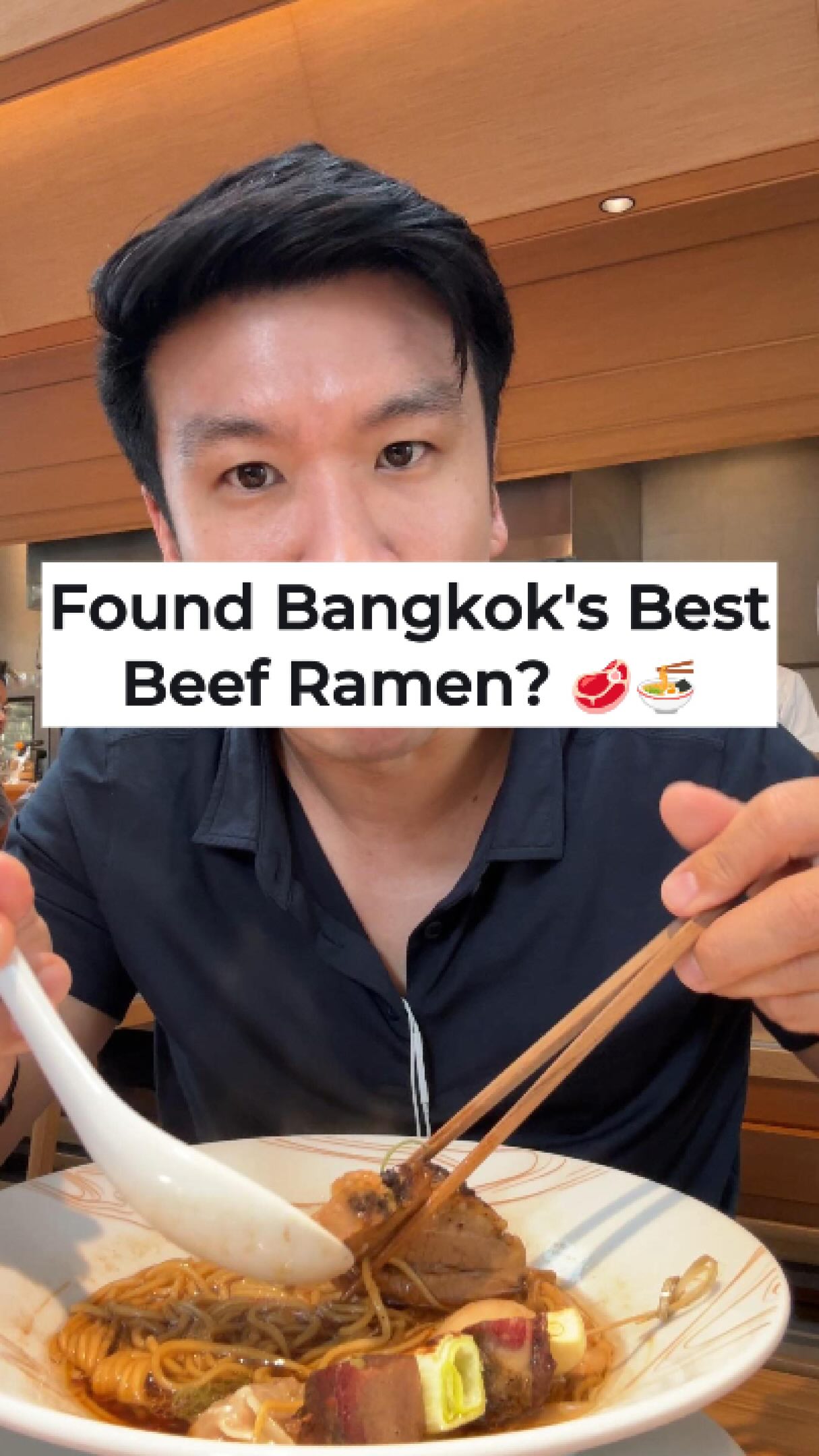 Bangkok Ramen Spot Features Premium Beef Dishes
