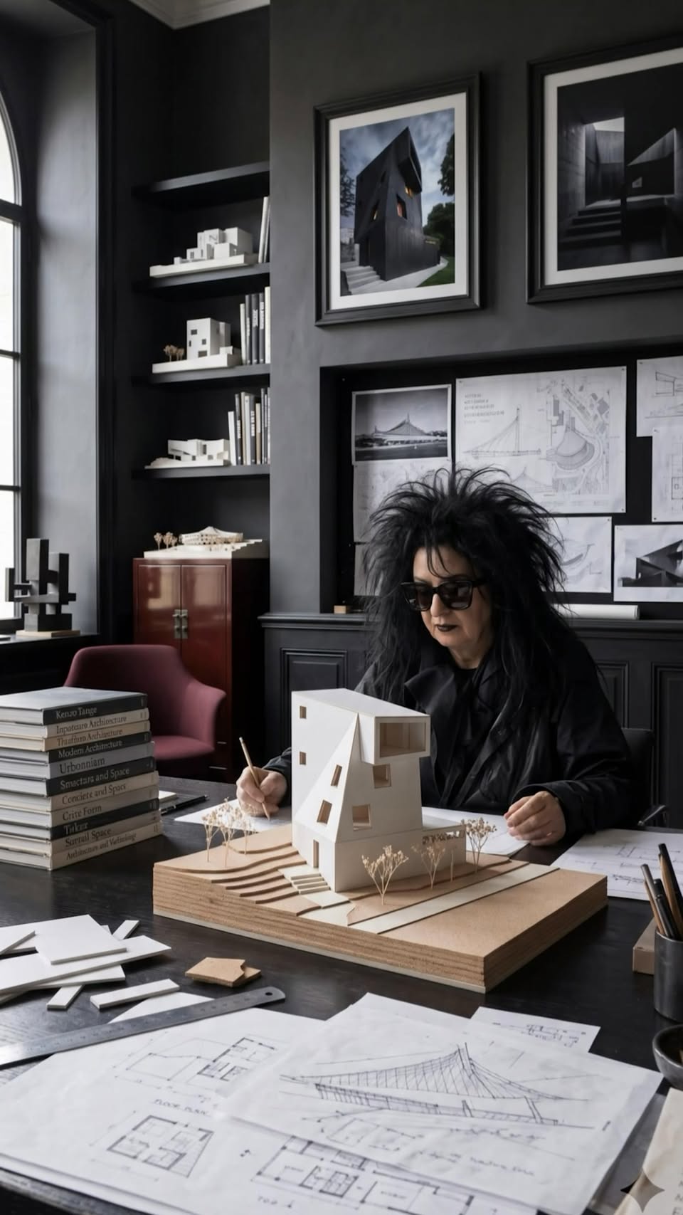 Odile Decq's Distinctive Architectural Designs
