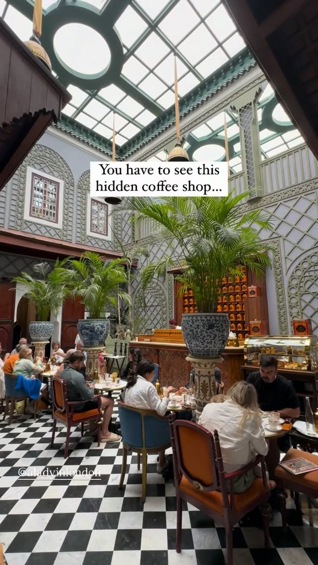 Marrakech's Ornate Bacha Coffee Hidden Gem