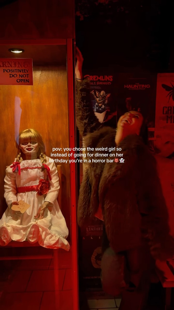 Horror Bar Delights with Spooky Decor