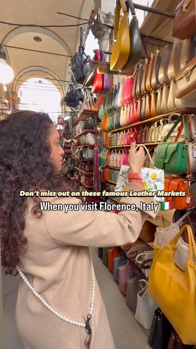 Florence Leather Markets For Shoppers