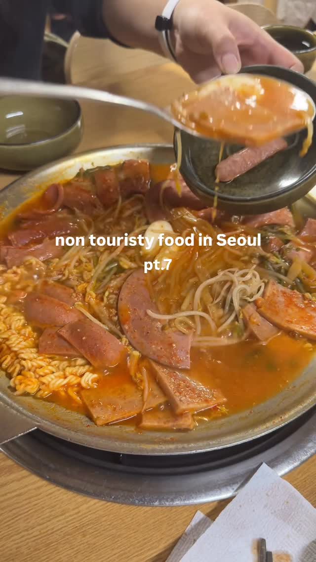 Hidden Gem Korean Army Stew In Seoul Market