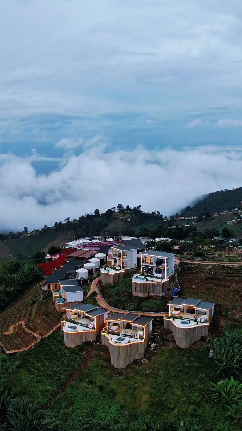 Mountain Views and Flower Gardens in Chiang Mai