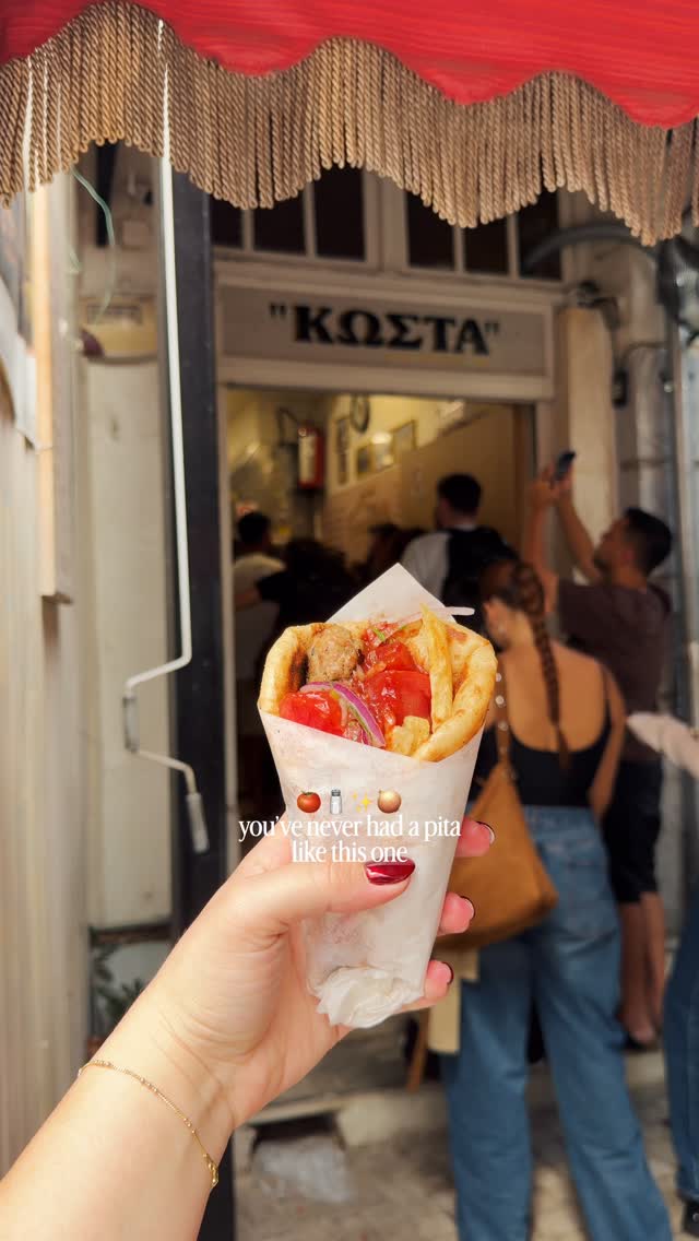 Kosta's Unique Pita Shop in Athens