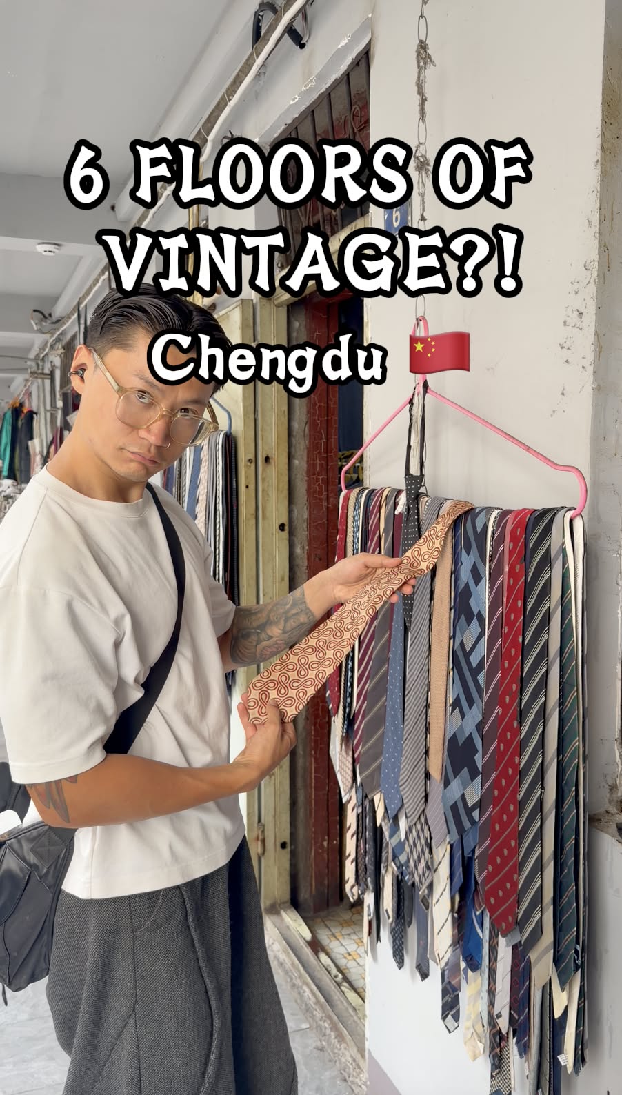 Chengdu Apartment Building Full Of Vintage Shops