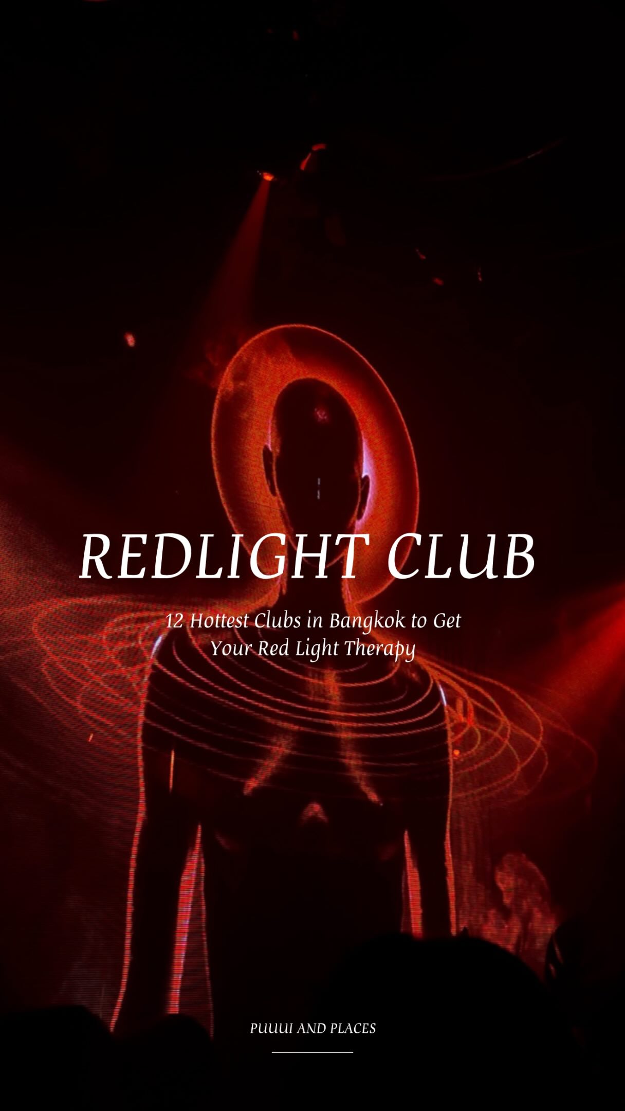Bangkok Clubs Feature Vibrant Red Lighting