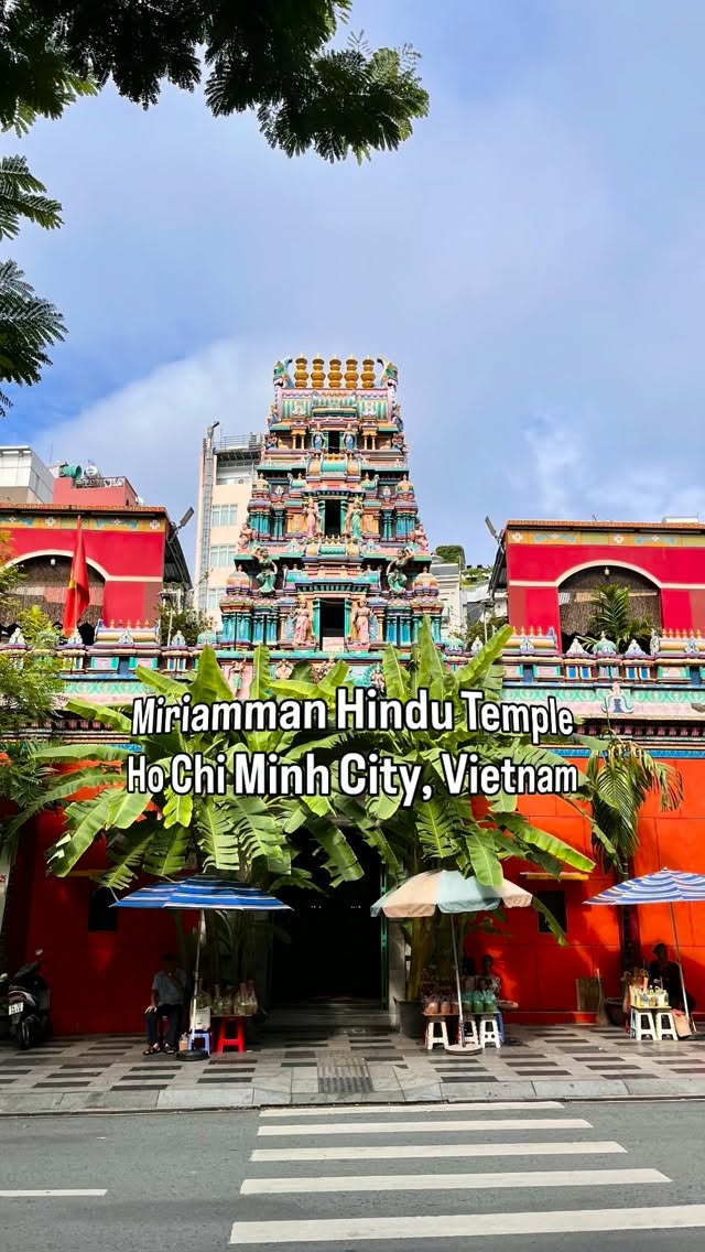 Vibrant Mariamman Hindu Temple In Ho Chi Minh City