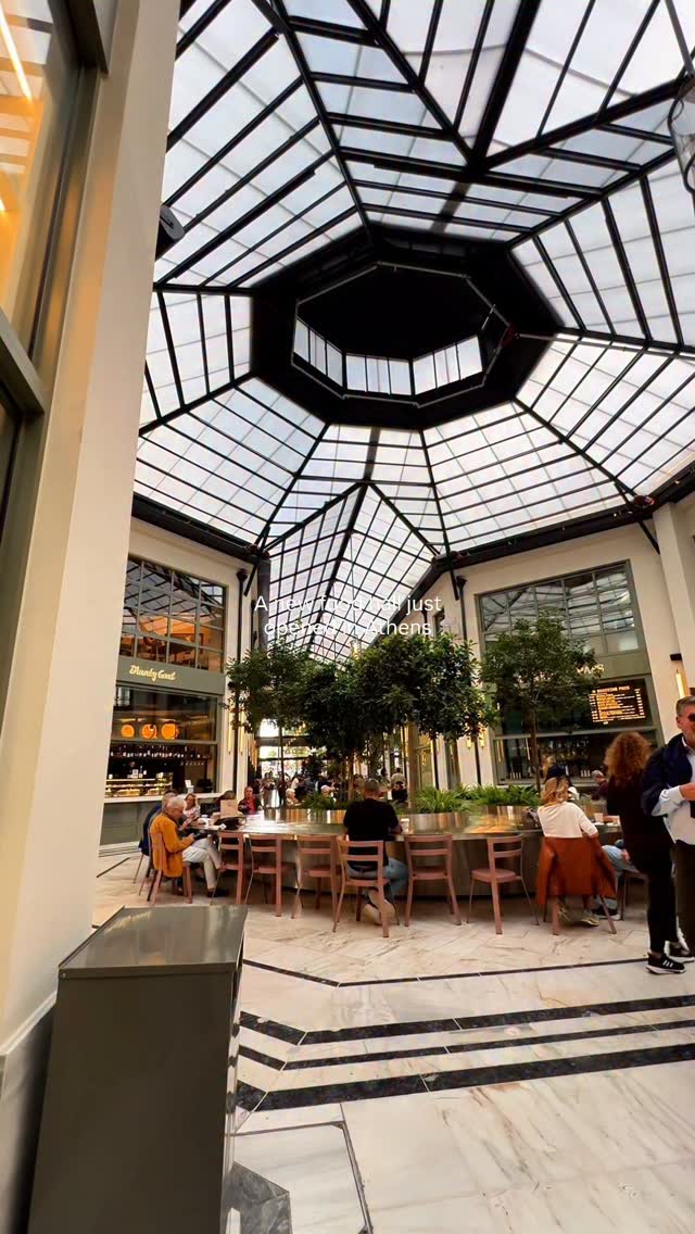 Athens Food Hall Celebrates Greek Gastronomy and Culture