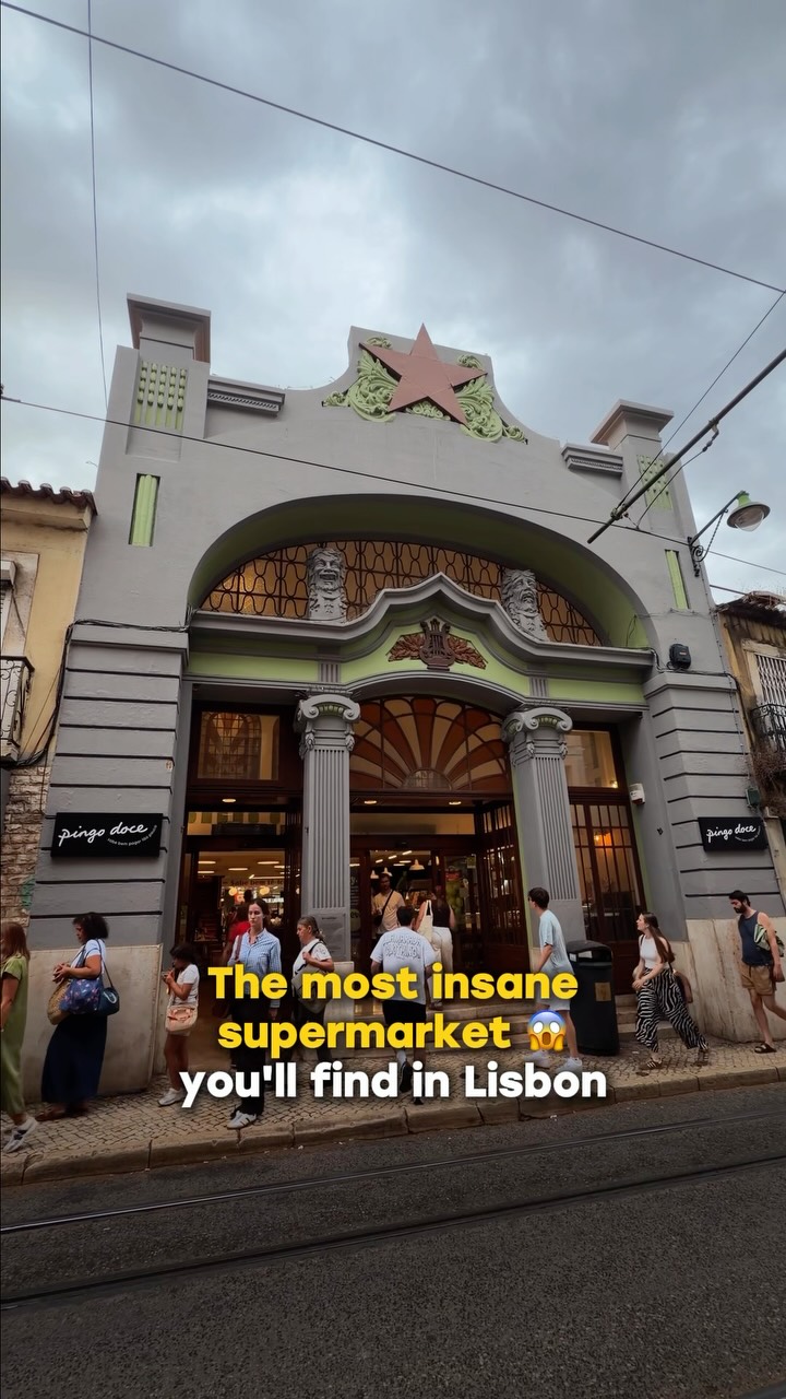 Supermarket in Historic Lisbon Cinema