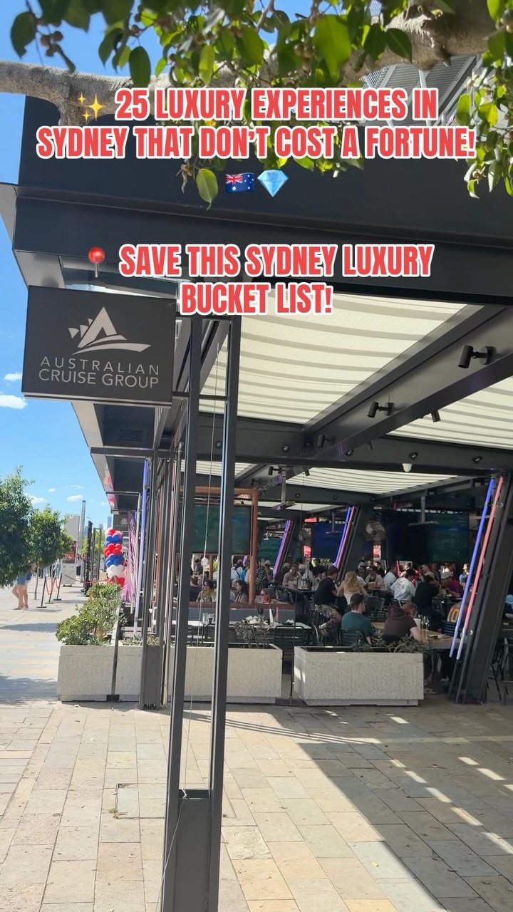 Sydney's Top 24 Budget-Friendly Luxury Experiences