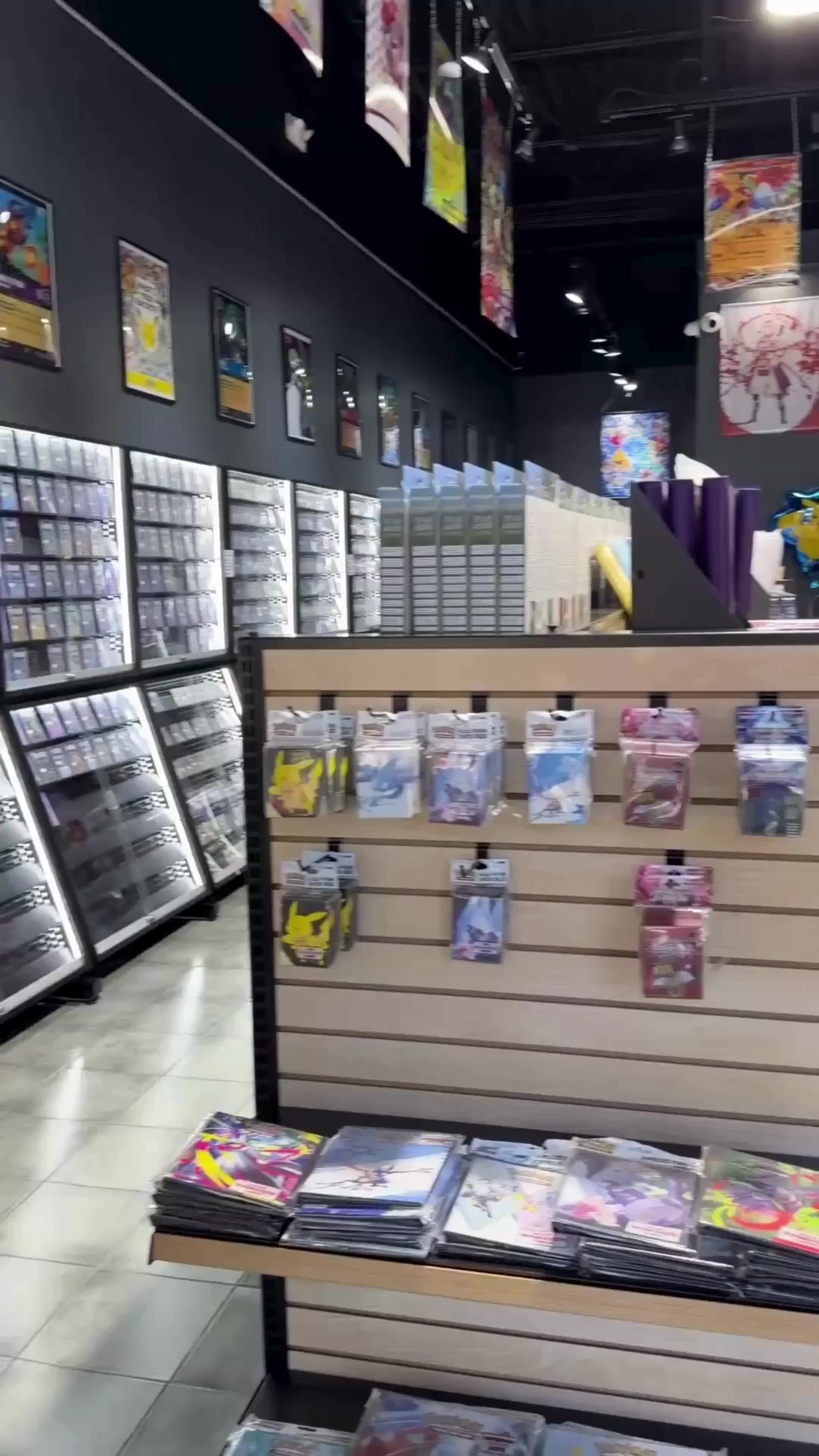 Katy's Trading Card Game Store Features Cafe