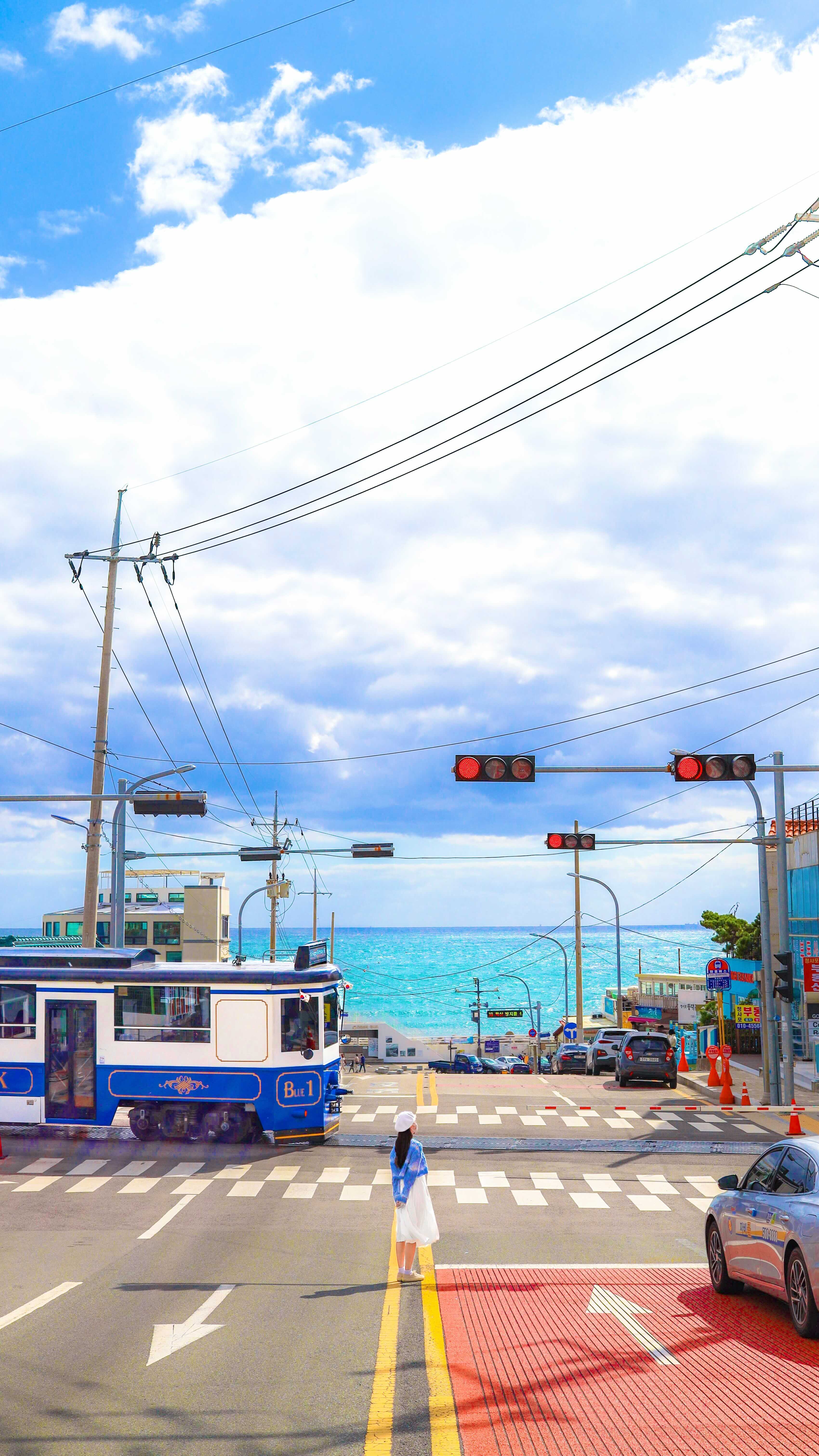 Haeundae Blueline Park Sea Train Experience