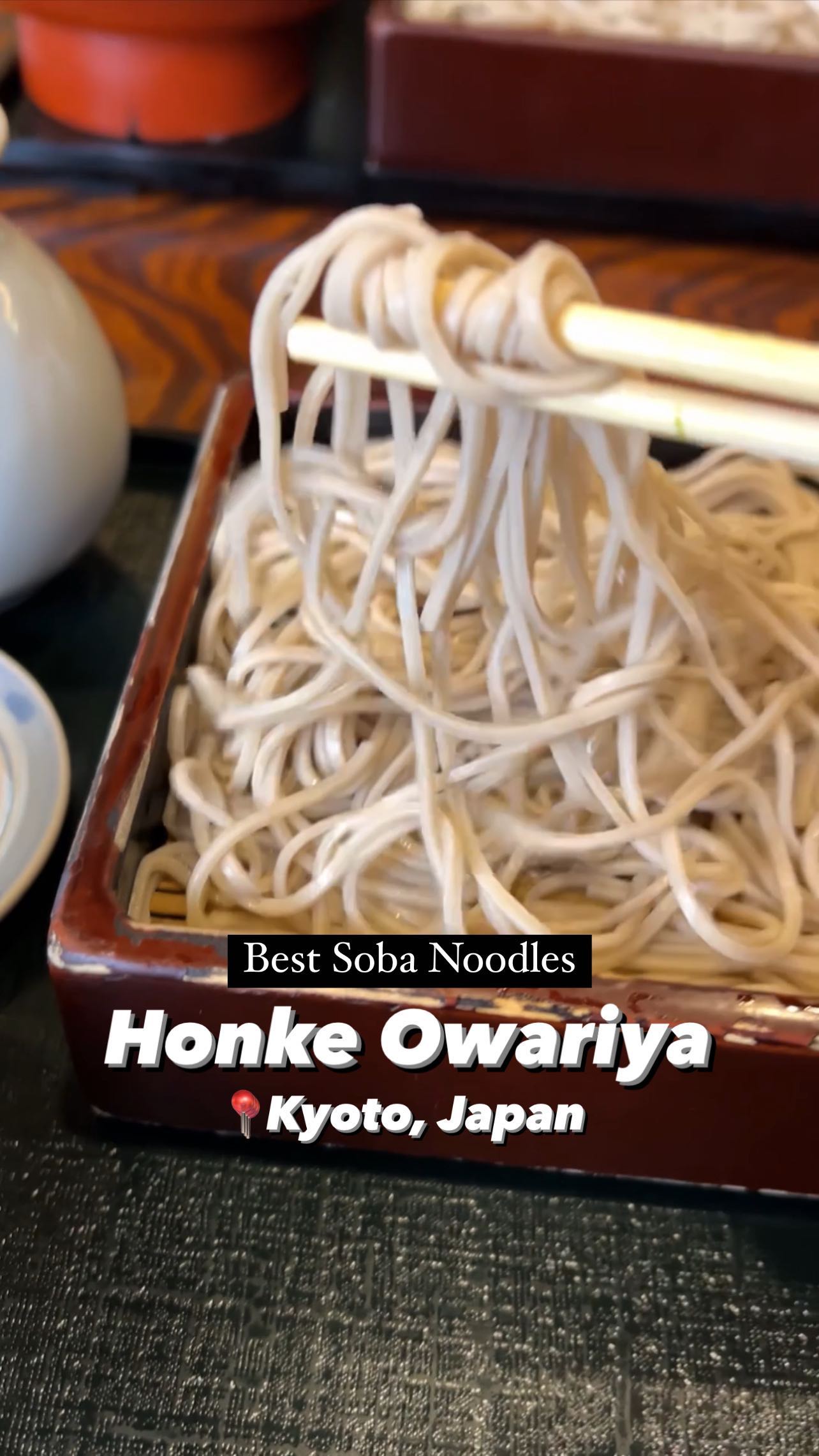 Kyoto's Oldest Restaurant Serves Delicious Soba Noodles