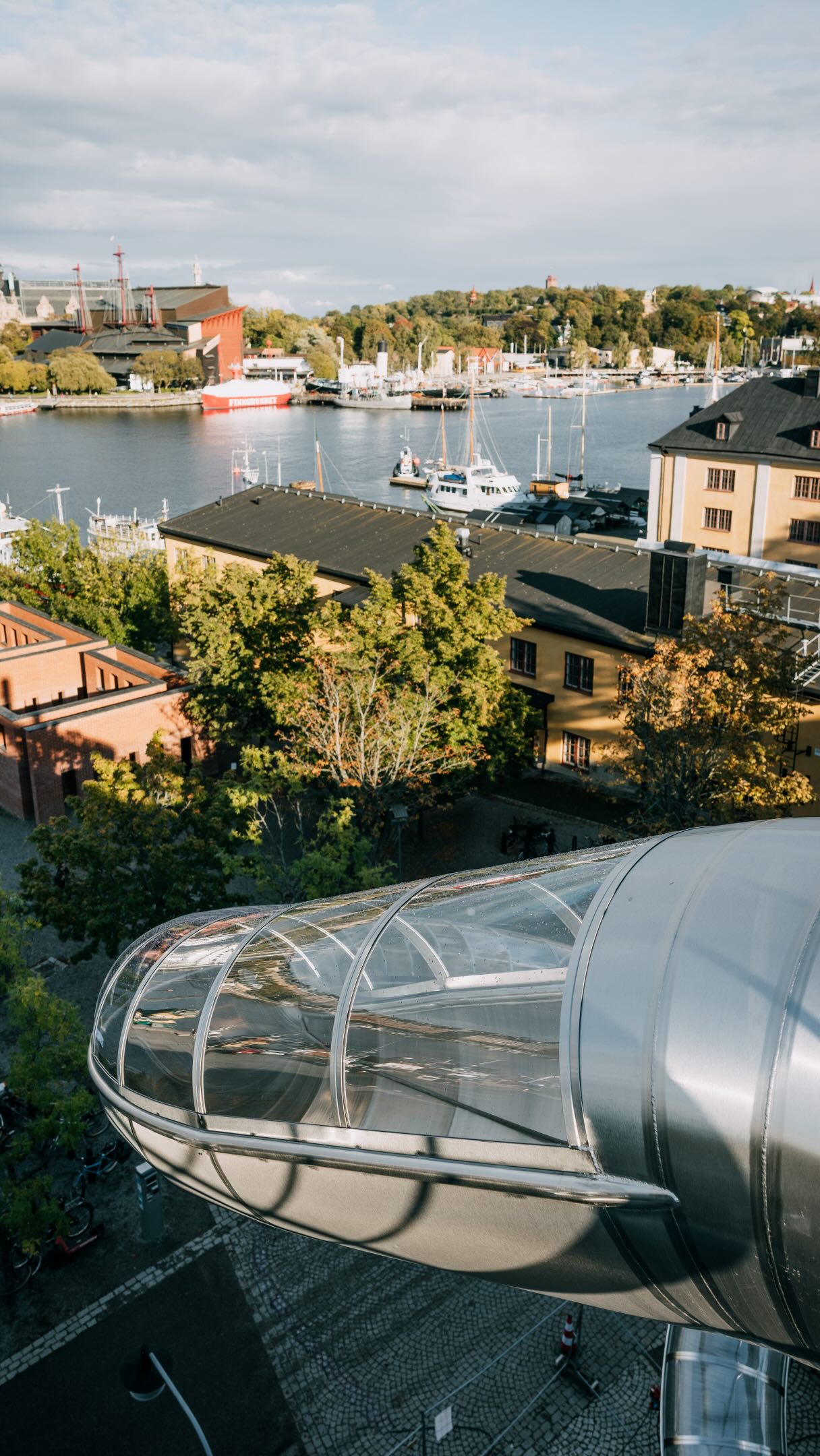 Art Installation Features Rooftop Slides