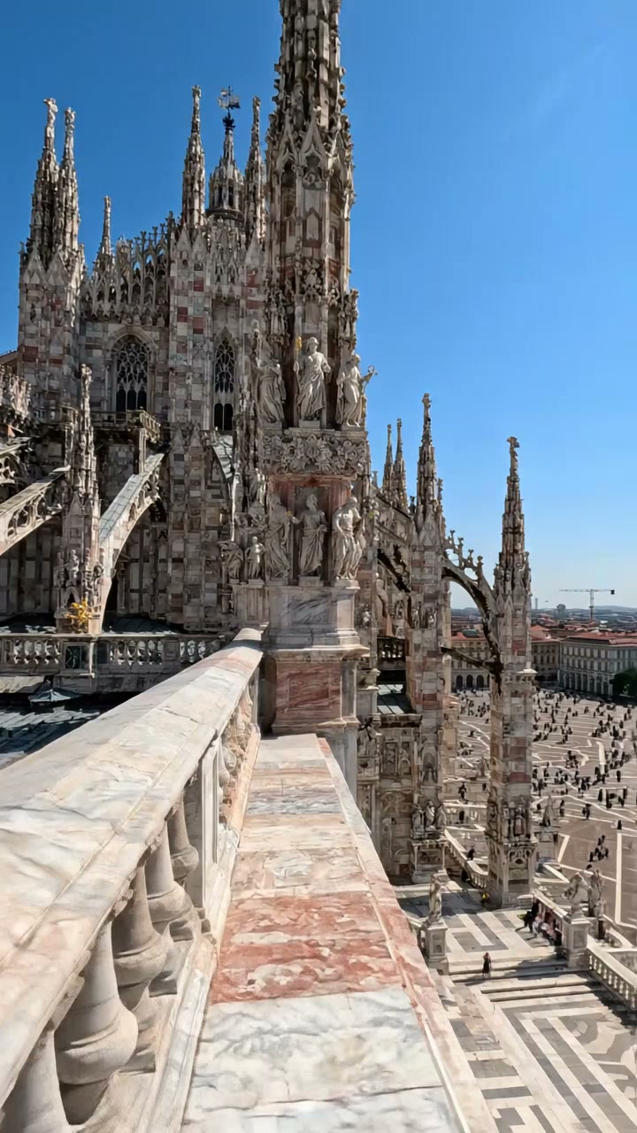 Duomo Rooftop Views And Architectural Detail