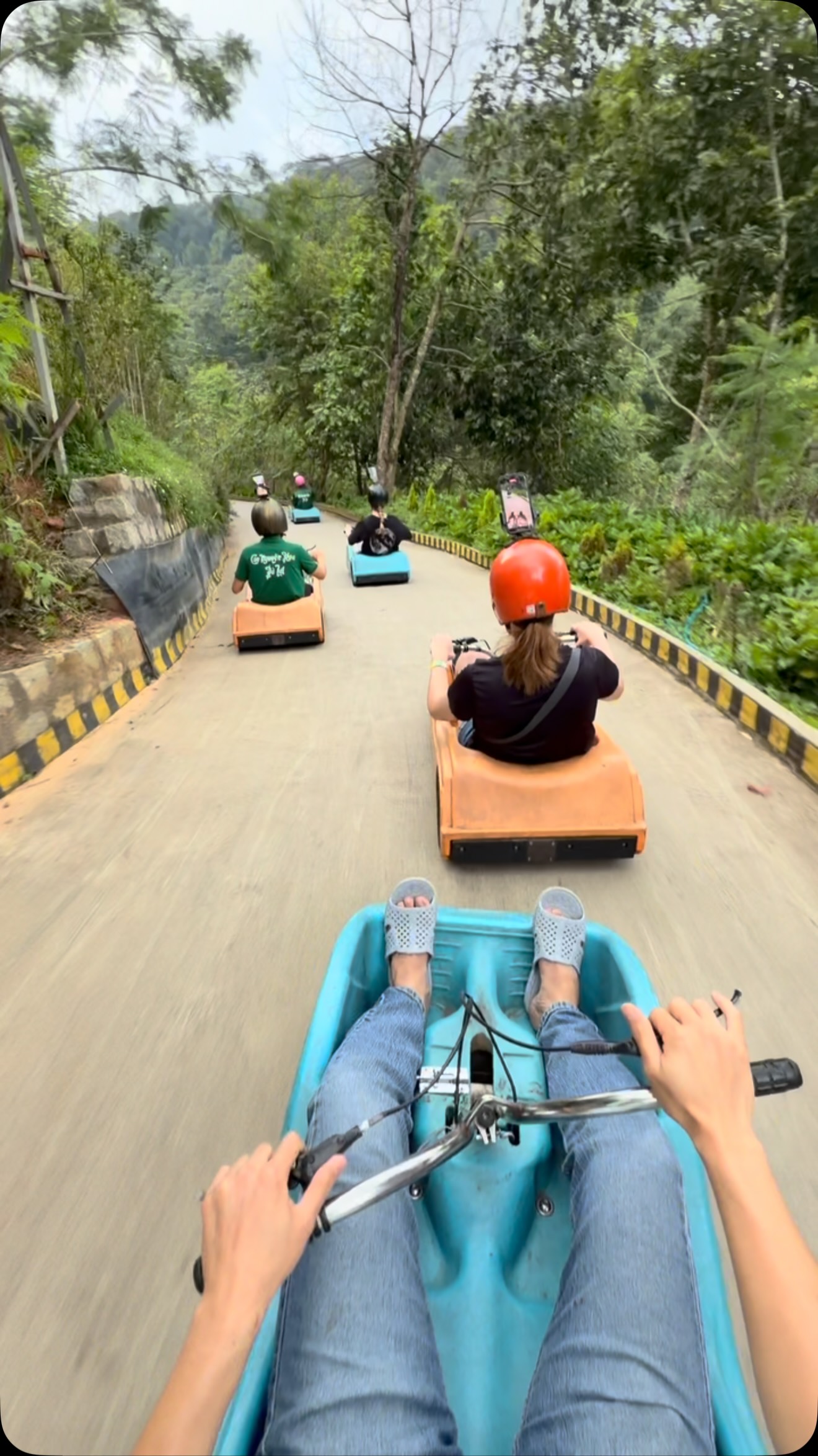 Dalat Flower Plateau Luge Cart Adventure