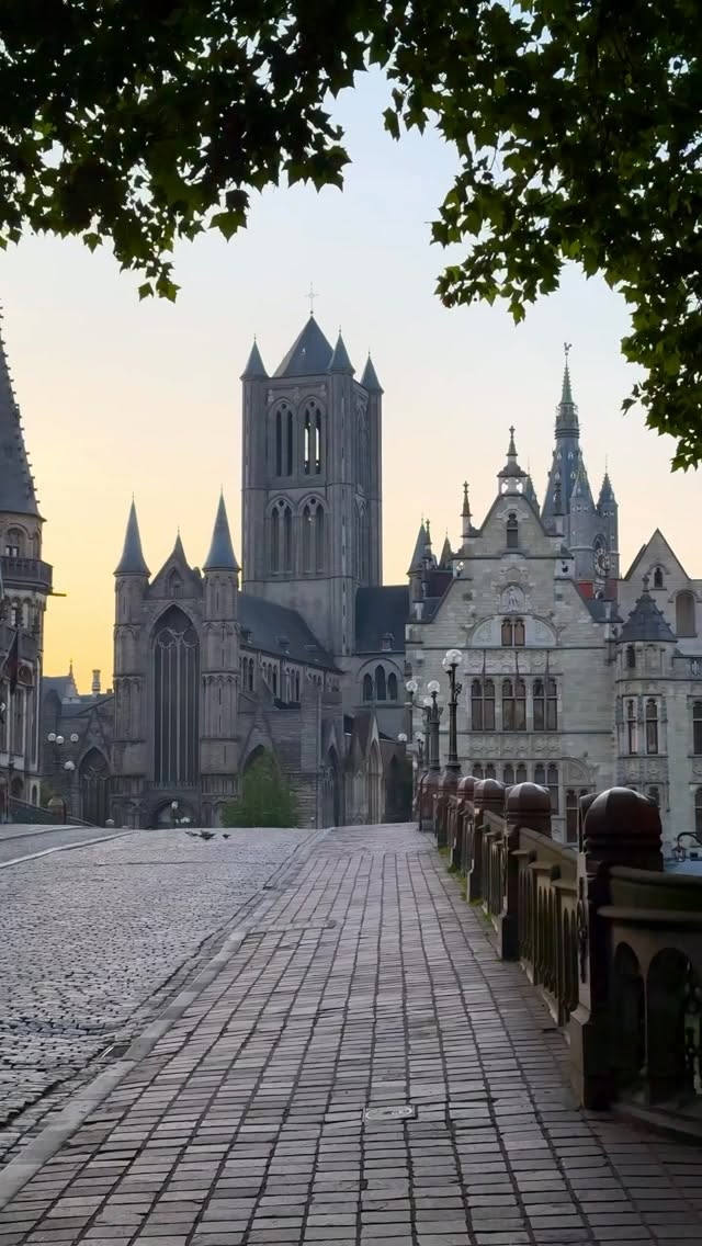 Ghent's Historic Skyline and Waterfront Charm