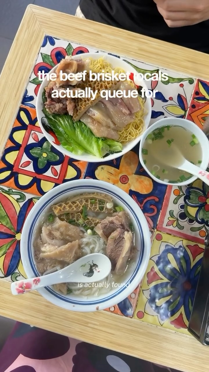 Hong Kong Beef Brisket Noodle Shop Adventure