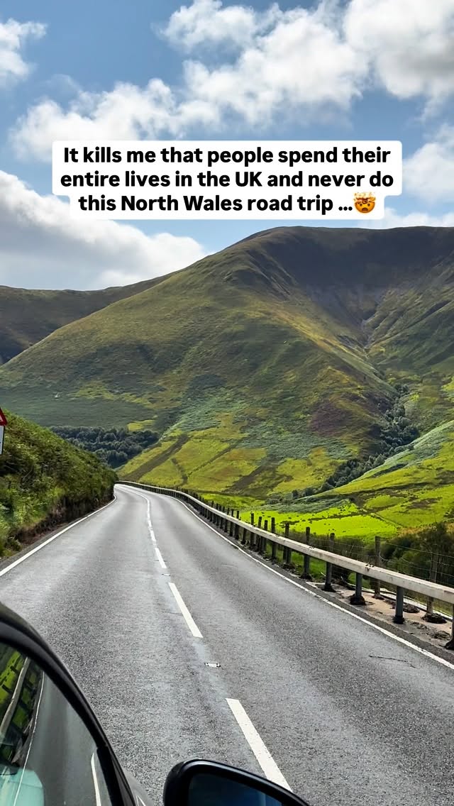 North Wales Road Trip: Waterfalls, Mountains, and Coast