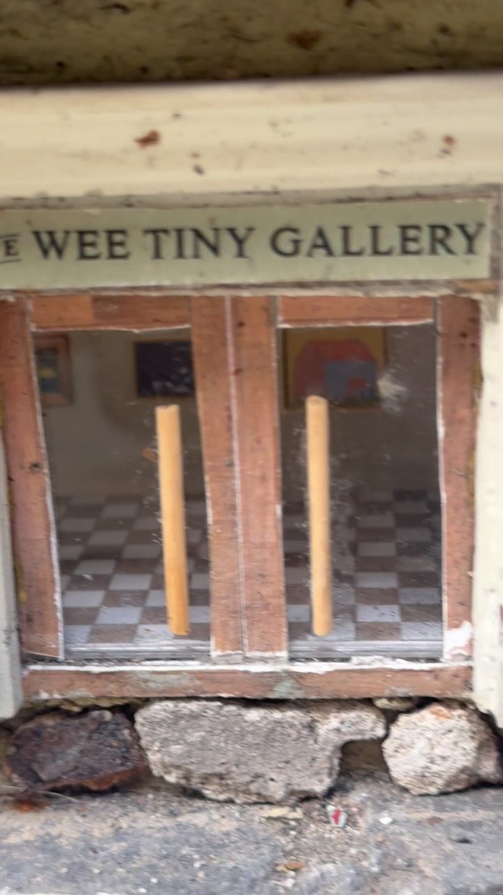 Hidden Mini Art Gallery on Brick Lane