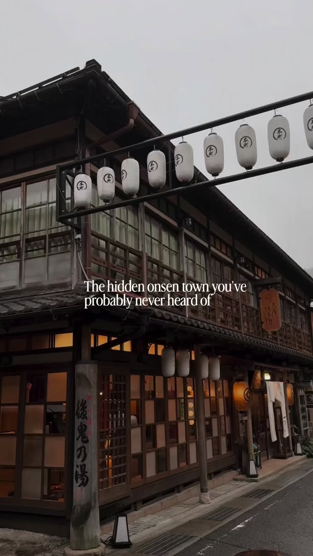 Mountain Hot Springs Town and Sacred Peak