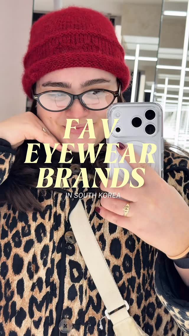 South Korean Eyewear Stores With Unique Designs