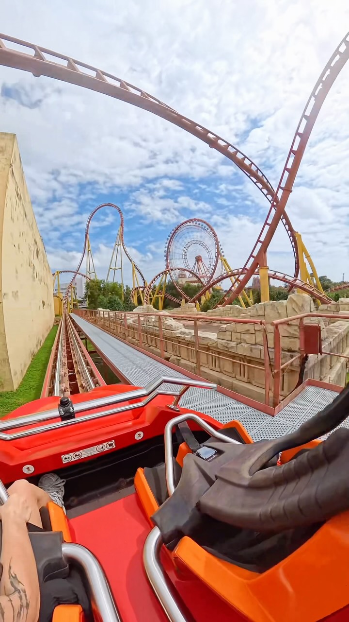Thrilling Rollercoaster Ride at VinWonders Phu Quoc