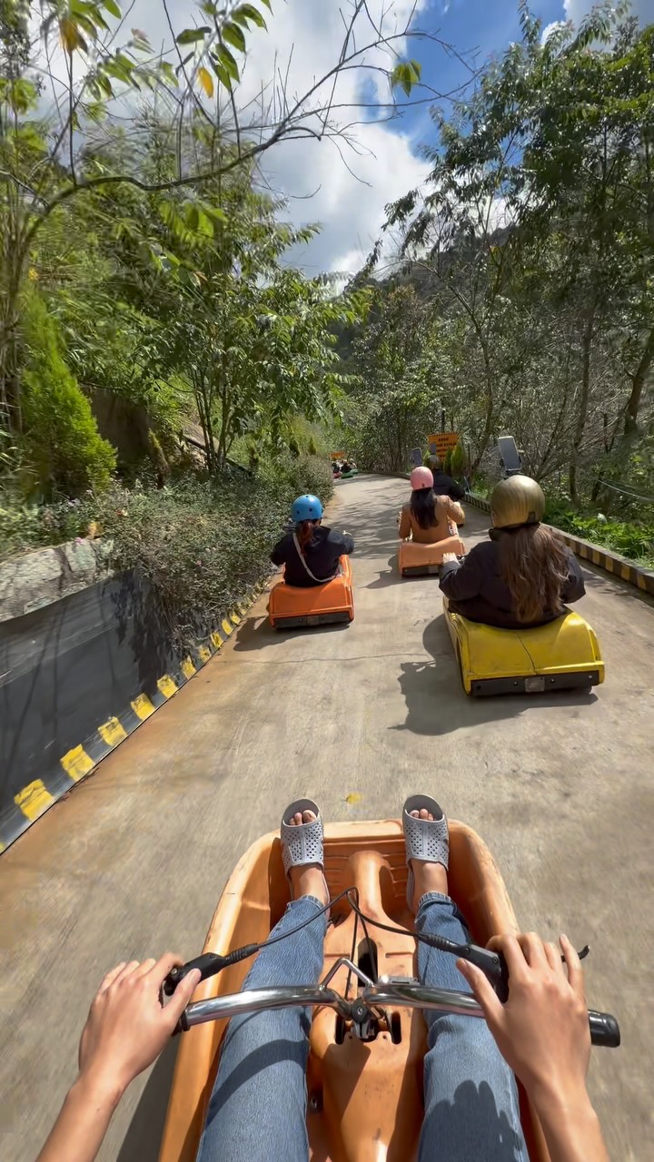 Dalat Flower Plateau Luge Ride Adventure