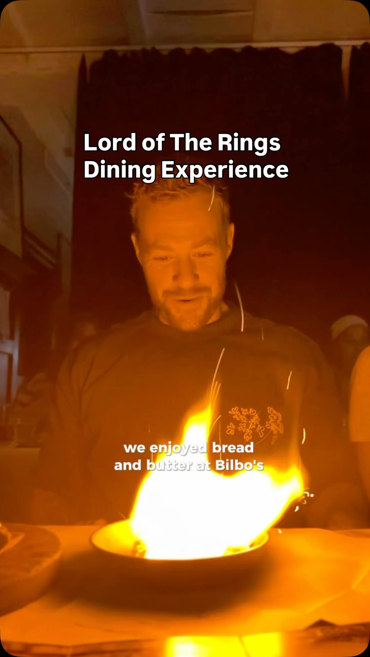 Lord Of The Rings Themed Dining Experience