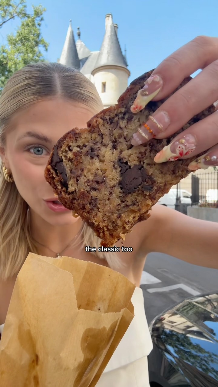 Parisian Cafe's Famous Banana Bread