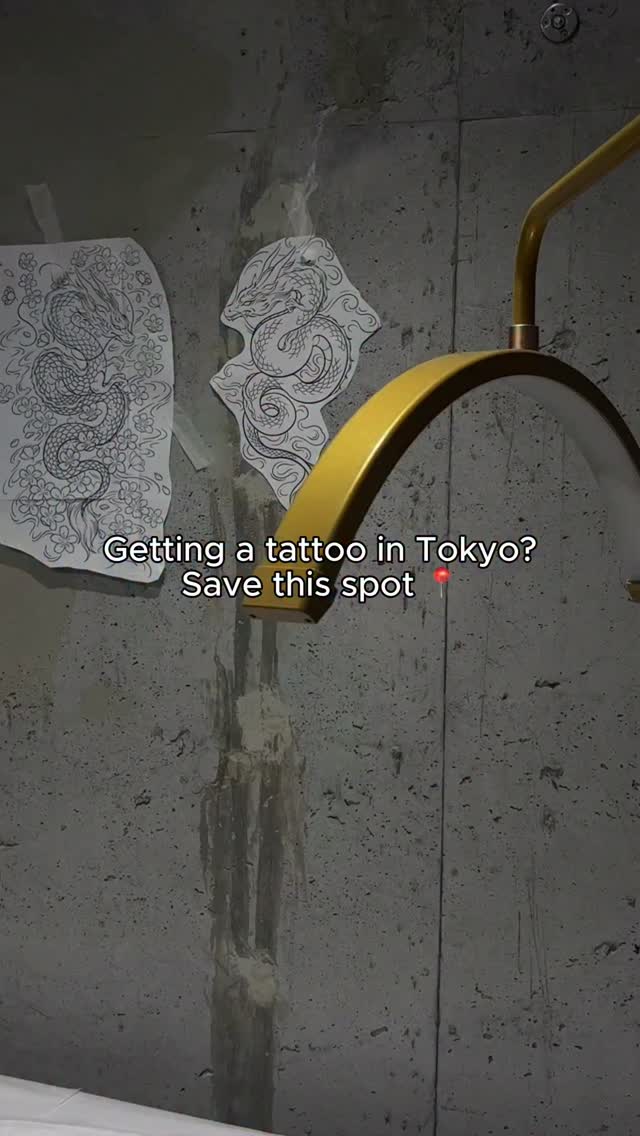 Tokyo Tattoo Studio Showcases Artists and Designs