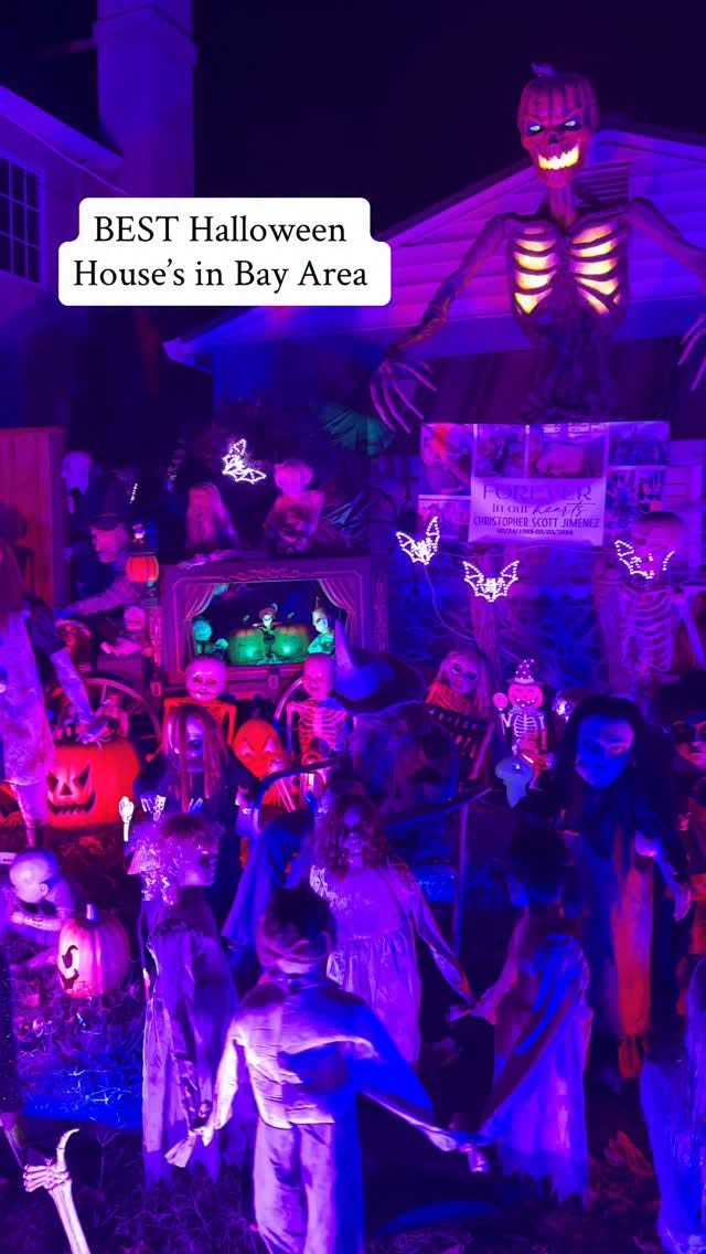 Bay Area Homes Embrace Spooky Halloween Decorations