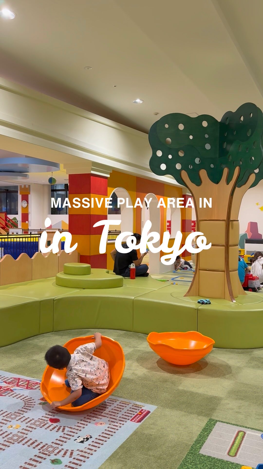 Tokyo Dome Indoor Playground Offers Diverse Play Zones