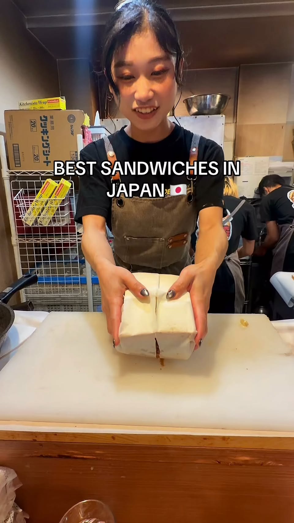 Osaka Restaurant Serves Giant Steak and Egg Sandwiches
