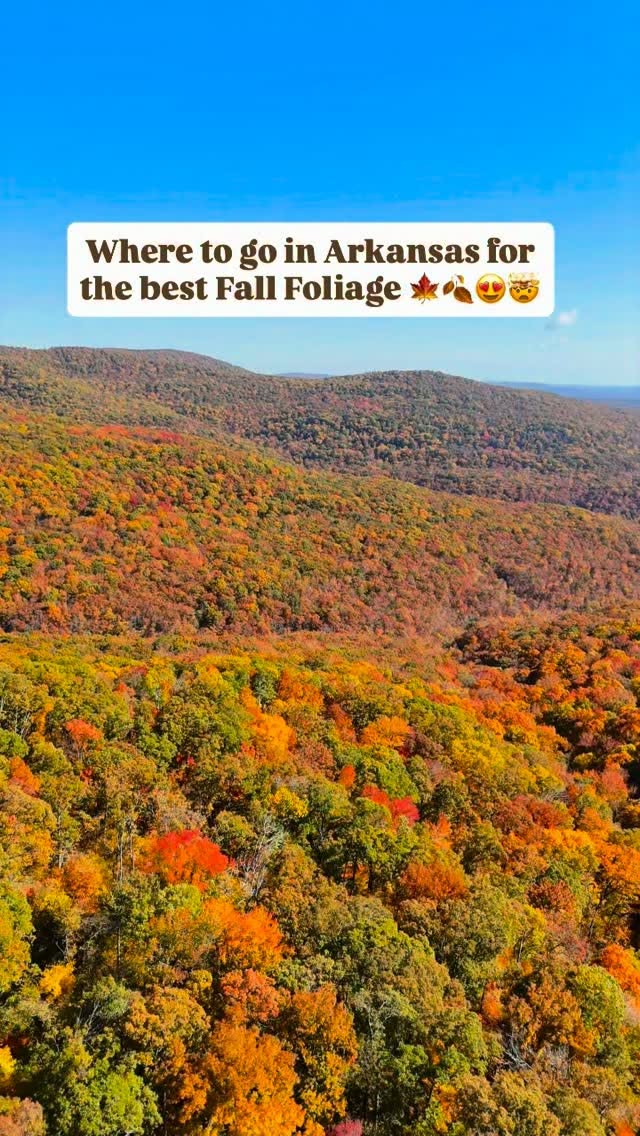Arkansas Fall Foliage Scenic Drives and Parks