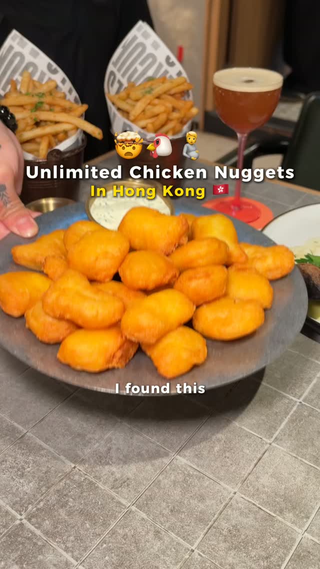 Hong Kong Bar Offers Unlimited Chicken Nuggets
