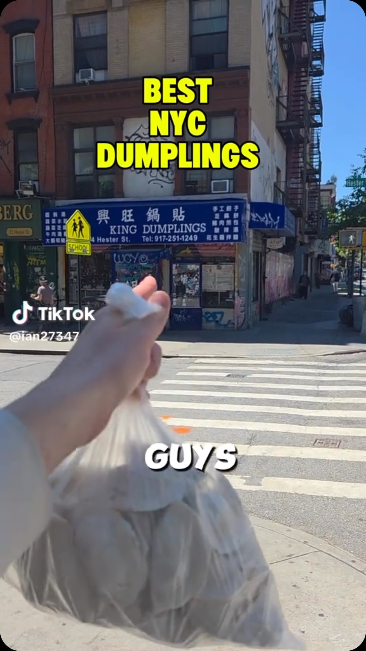New York Restaurant Offers Authentic Dumplings
