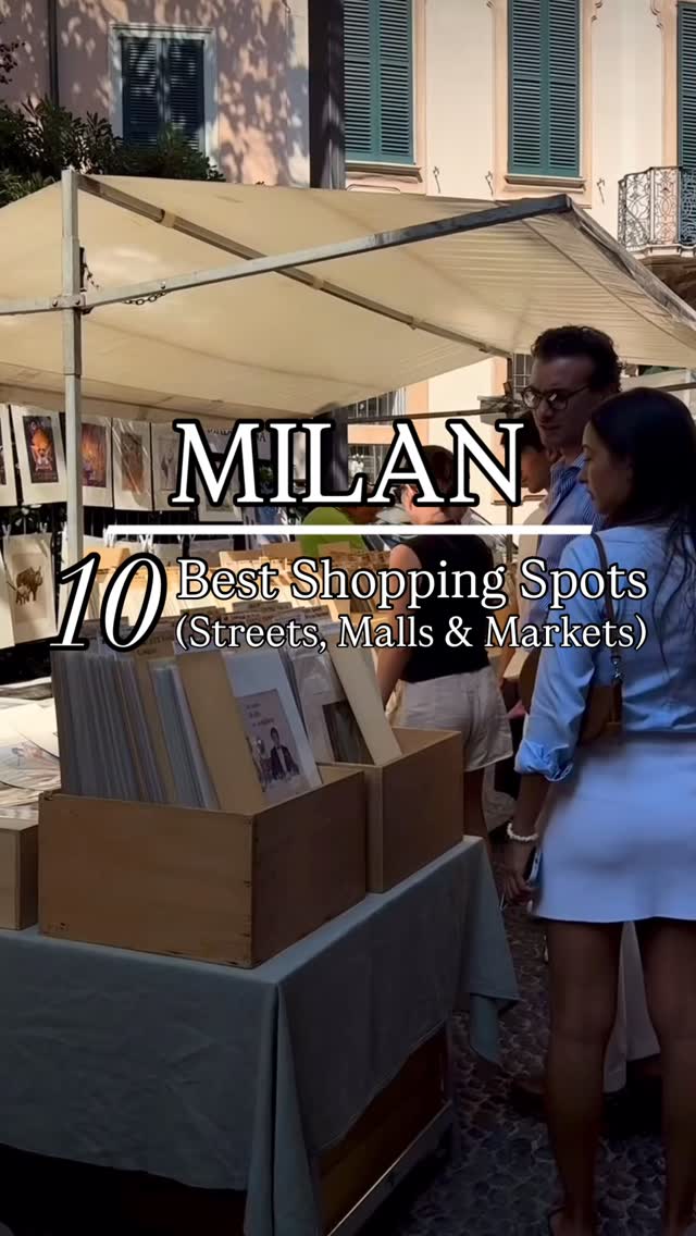 Milan's Top Shopping Destinations
