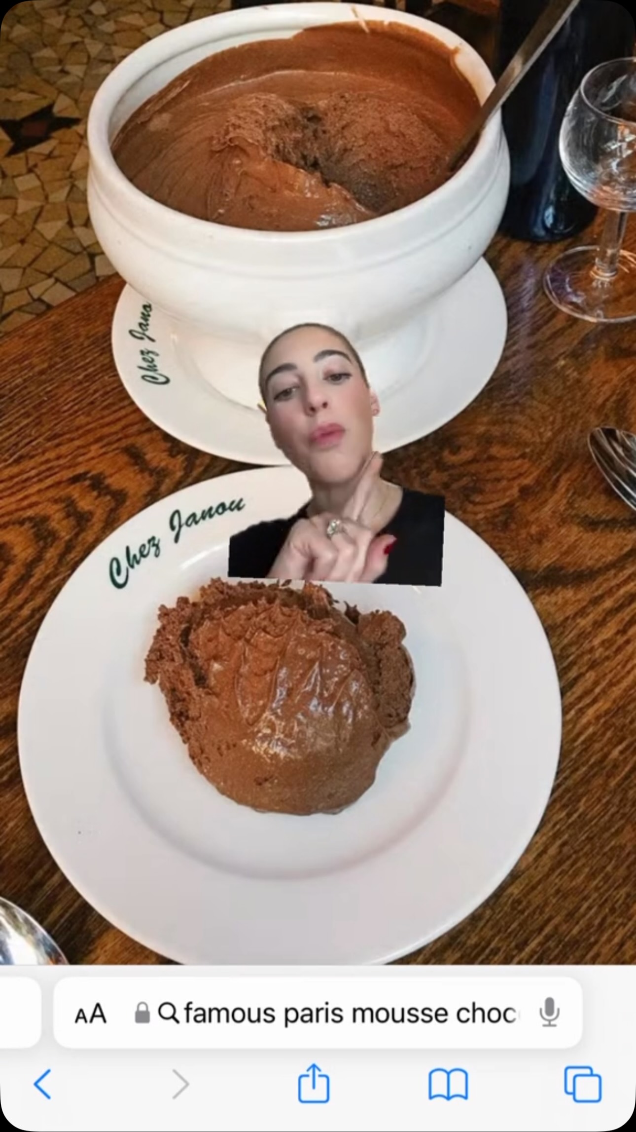 Parisian Chocolate Mousse Hotspot Chez Janou