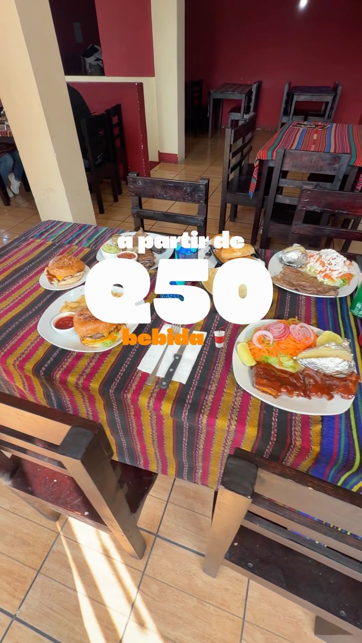 Guatemalan Restaurant Serves Grilled Meats and Burgers