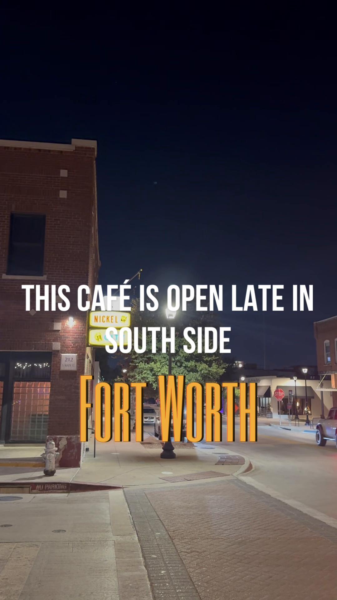 Two Fort Worth Spots: Late-Night Study & Wine