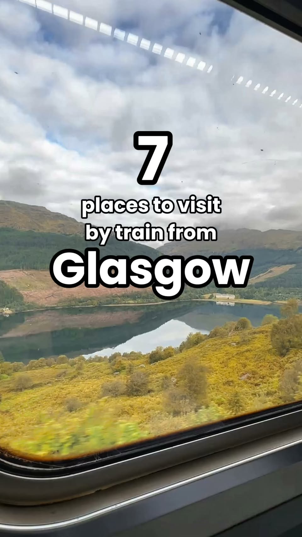 Scottish Train Destinations From Glasgow