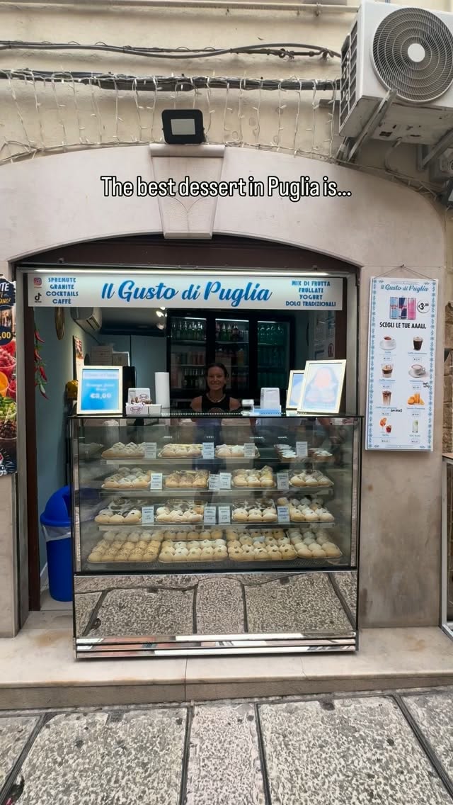 Traditional Puglian Dessert Tette di Monaca