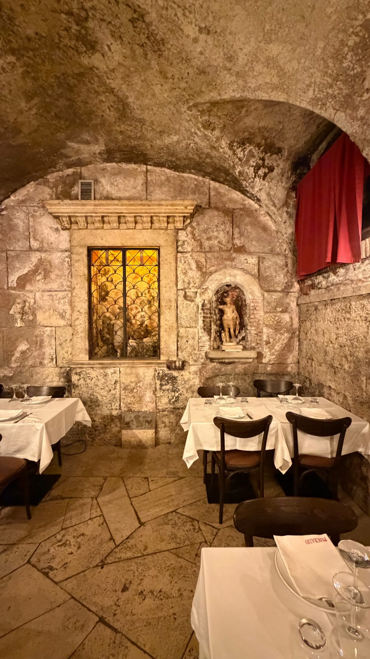 Historic Rome Restaurant Amidst Ancient Ruins