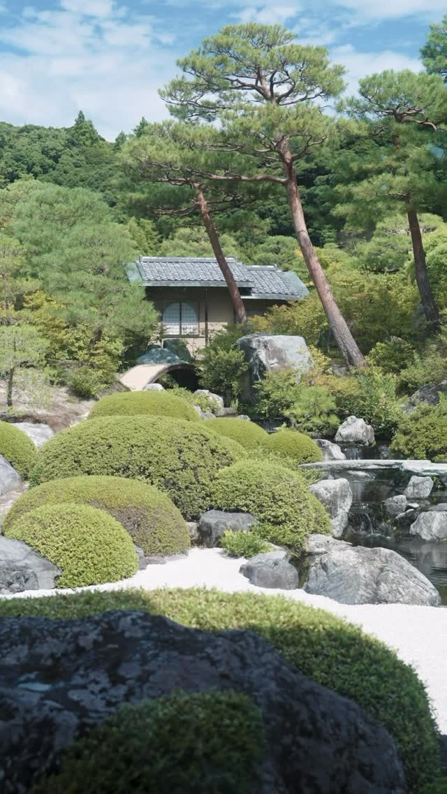 Adachi Museum's Living Paintings Garden